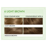 Clairol Natural Instincts Hair Dye 6 Light Brown GOODS M&S   