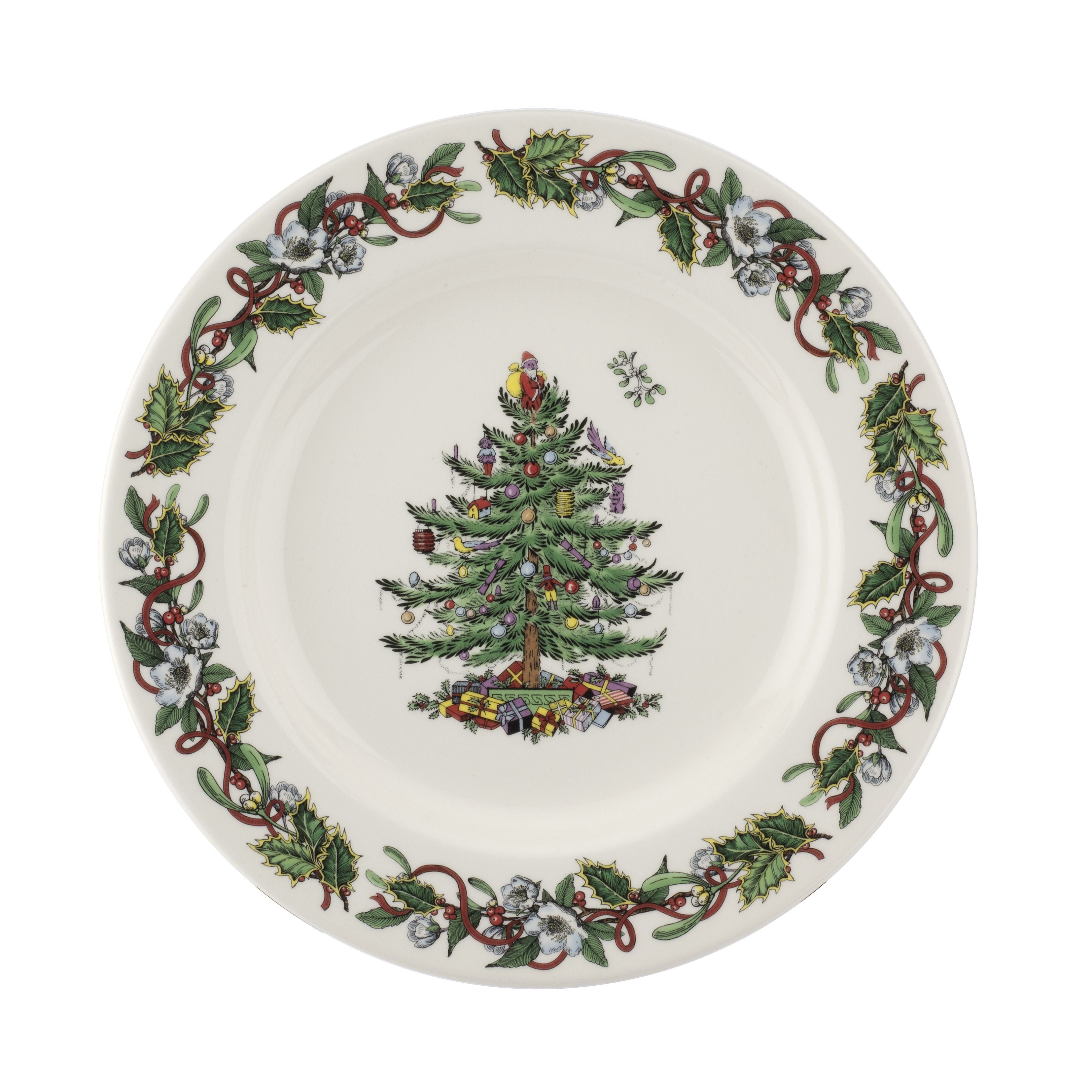 Spode Christmas Tree dinner plate 27cm, Fortnum's exclusive - British product