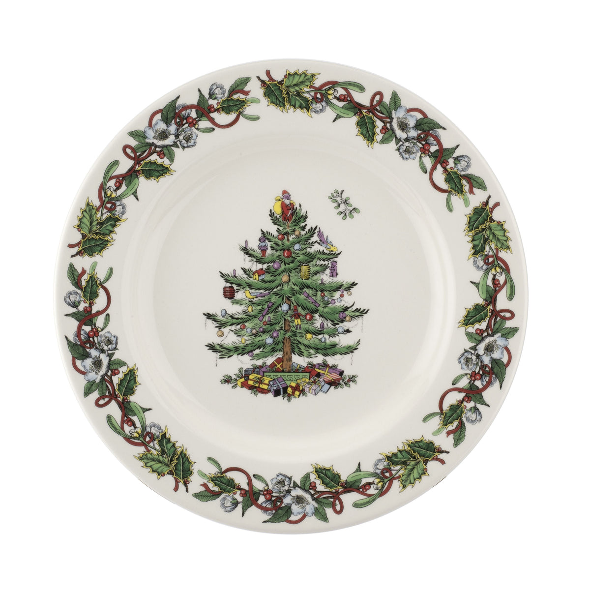 Spode Christmas Tree dinner plate 27cm, Fortnum's exclusive - British product