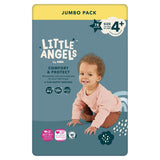 LITTLE ANGELS by ASDA Size 4+ Comfort & Protect Jumbo Pack 78 Nappies GOODS ASDA   