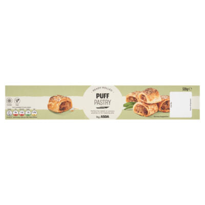 ASDA Ready Rolled Puff Pastry 320g - British product