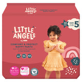 LITTLE ANGELS by ASDA Comfort & Protect Size 5 38 Nappy Pants GOODS ASDA   