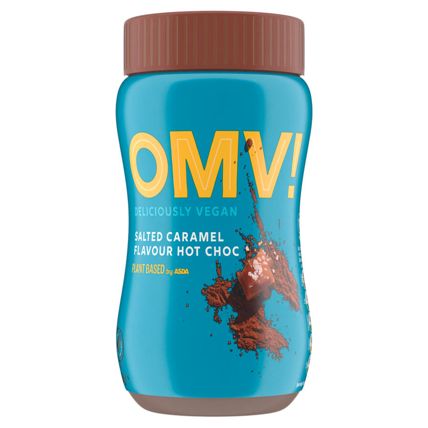 OMV! Deliciously Vegan Salted Caramel Flavour Hot Choc GOODS ASDA   