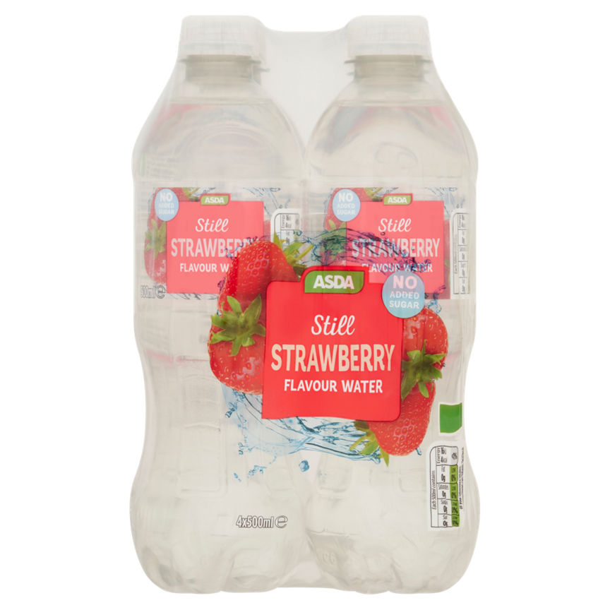 ASDA Still Strawberry Flavour Water GOODS ASDA   