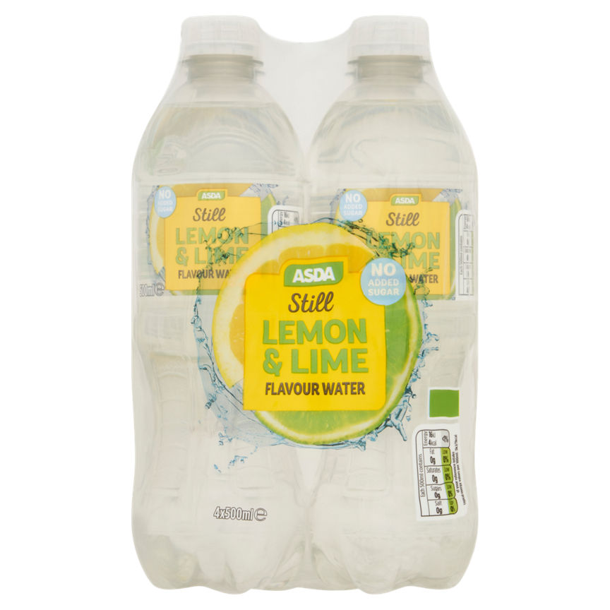 ASDA Still Lemon & Lime Flavour Water GOODS ASDA   