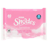 ASDA Shades 40 Sensitive Wipes