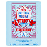 ASDA Vodka and Diet Cola GOODS ASDA   