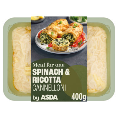 ASDA Spinach Ricotta Cannelloni 400g - British product