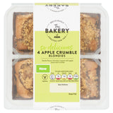 The BAKERY at ASDA 4 Apple Crumble Blondies GOODS ASDA   