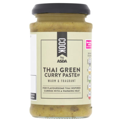 ASDA green curry paste 200g - British product