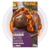 ASDA Meal for One Loaded Butter Chicken Jacket Potato 330g
