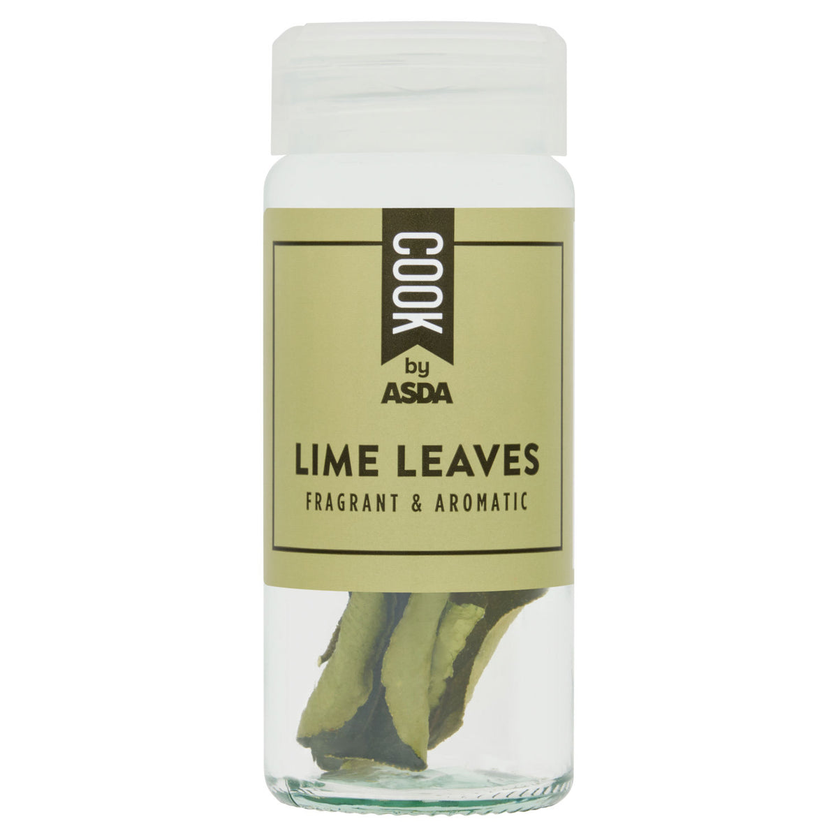 ASDA dried makrut lime leaves 1g, UK version