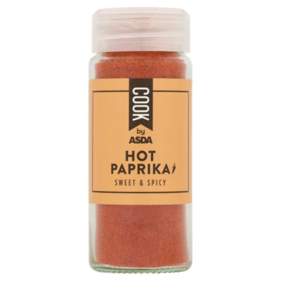 ASDA Cook Scharfe Paprika Gemahlene Gewürzmischung 50g