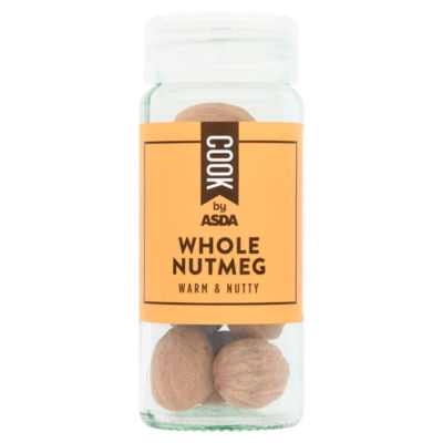 ASDA whole nutmeg spice 36g, imported from the UK