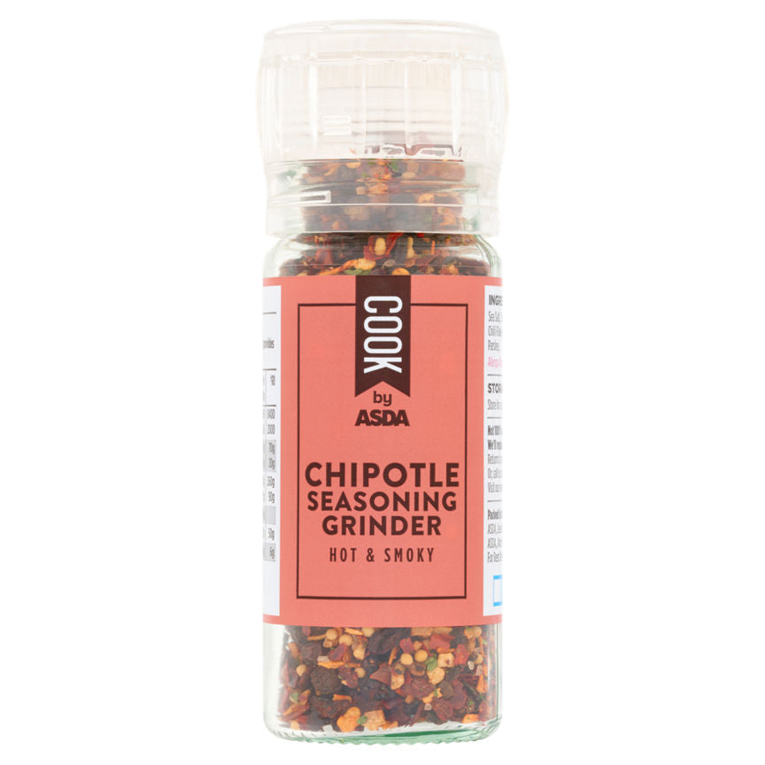 COOK by ASDA Chipotle Seasoning Grinder