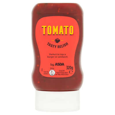 ASDA ASDA Tomato Tasty Relish Vegetable Relish 320g- Buy online at McGrocer