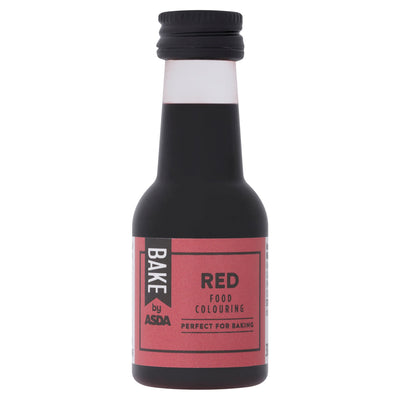 ASDA ASDA BAKE Red Food Colouring 38ml- Buy online at McGrocer