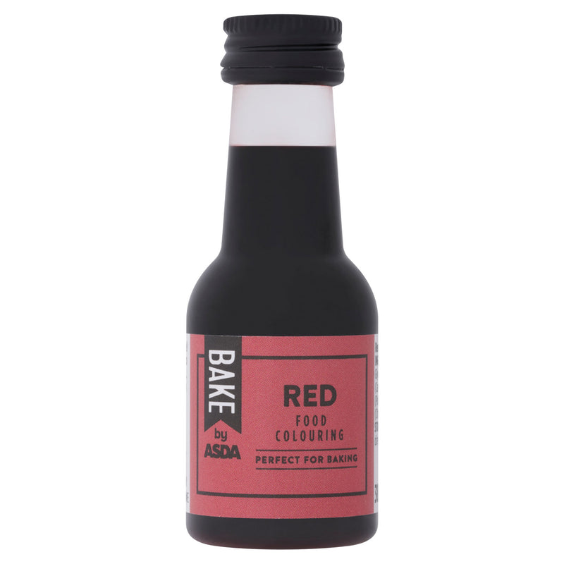 ASDA Bake red food colouring 38ml (British brand)