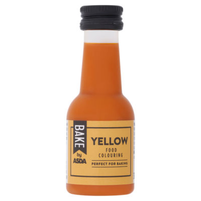 ASDA ASDA Bake Yellow Food Colouring 38ml- Buy online at McGrocer
