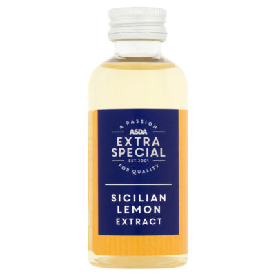 ASDA ASDA Extra Special Sicilian Lemon Extract Flavouring 60ml- Buy online at McGrocer