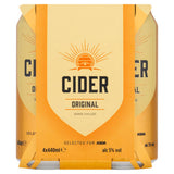 ASDA Original Cider 4 x 440ml cans (British brand)