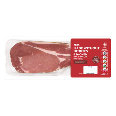ASDA Lardons de bacon fumé 240g