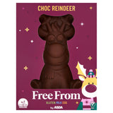 ASDA Free From Choc Reindeer 100g hollow chocolate (British brand)