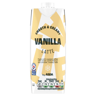 Boisson lactée ASDA Vanilla Latte Coffee 330ml