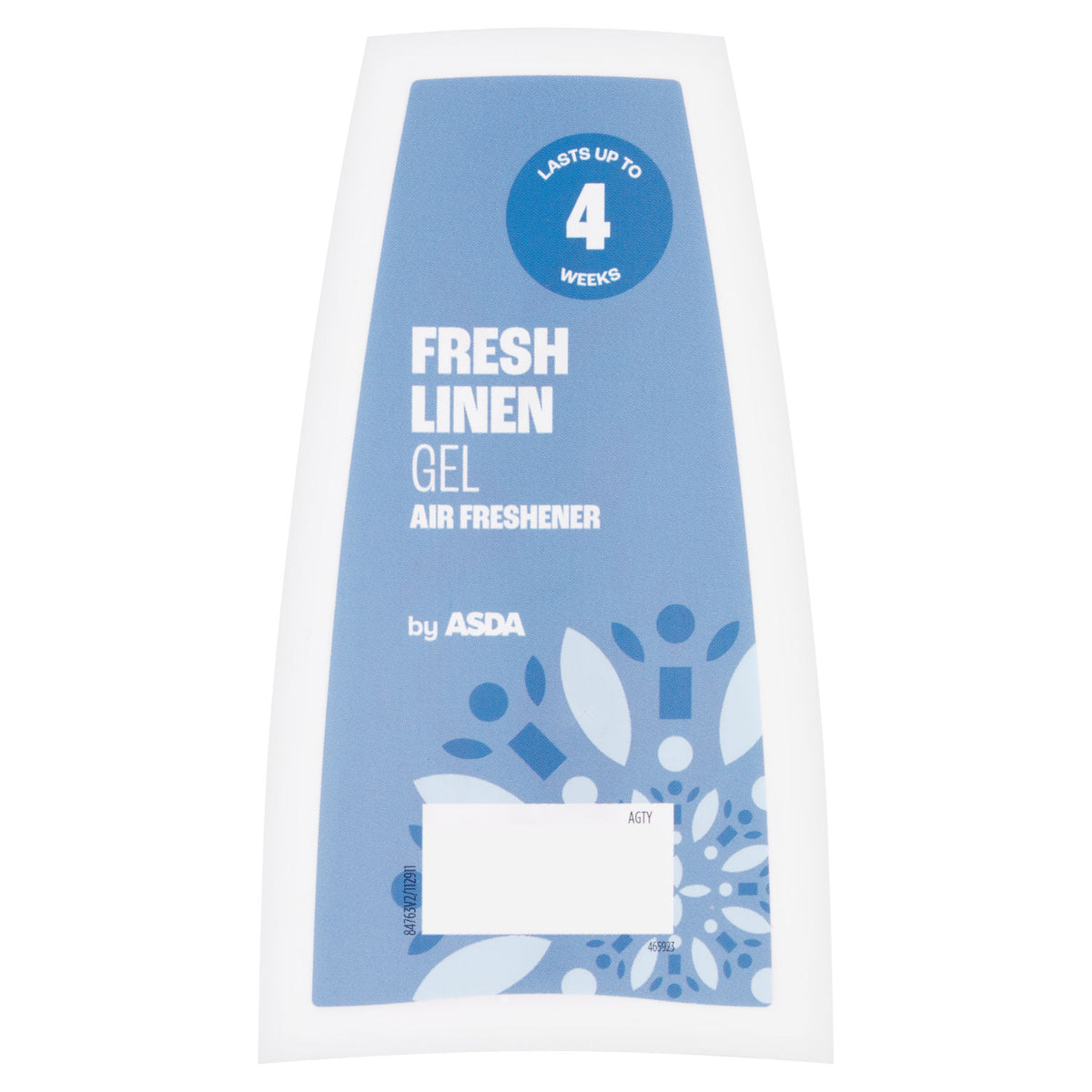 ASDA Fresh Linen gel air freshener 120g - British product