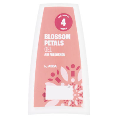 ASDA gel air freshener Blossom Petals 120g, UK version