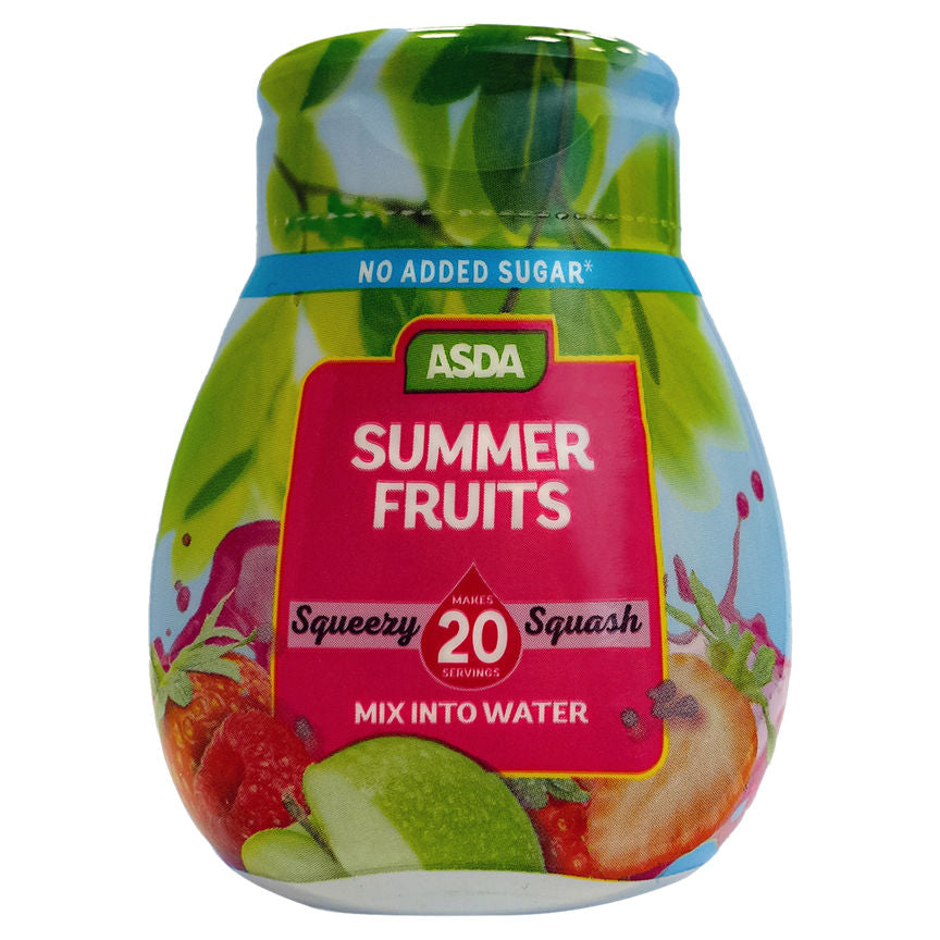 ASDA Squeezy Squash Summer Fruits Flavour 66ml GOODS ASDA   