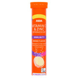 ASDA Vitamin C & Zinc Effervescent Immunity Orange Flavour 1 A Day 20 Tablets GOODS ASDA   