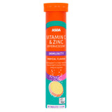 ASDA Vitamin C & Zinc Effervescent Immunity Tropical Flavour 1 A Day 20 Tablets GOODS ASDA   