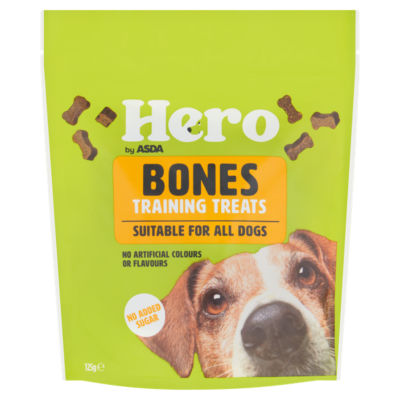 Asda Hero Bones Training Dog Treats 125g