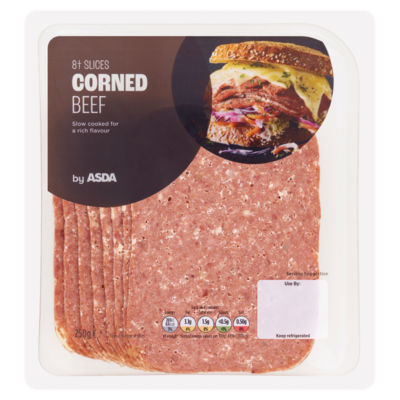 ASDA Corned Beef 8 Scheiben 250g
