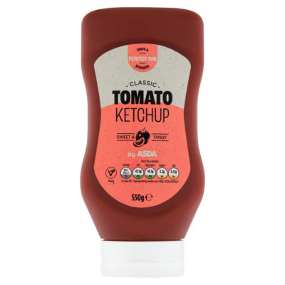ASDA classic tomato ketchup 550g - British product
