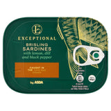 ASDA sardines with lemon dill and black pepper 105g - British product