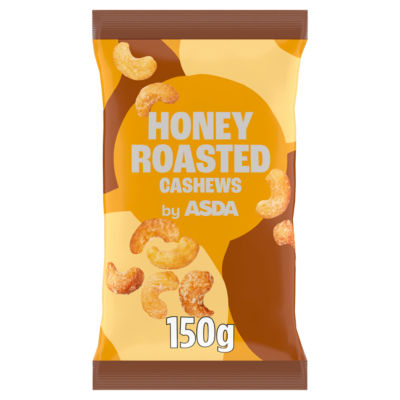 ASDA honey roasted cashew nuts 150g - British product