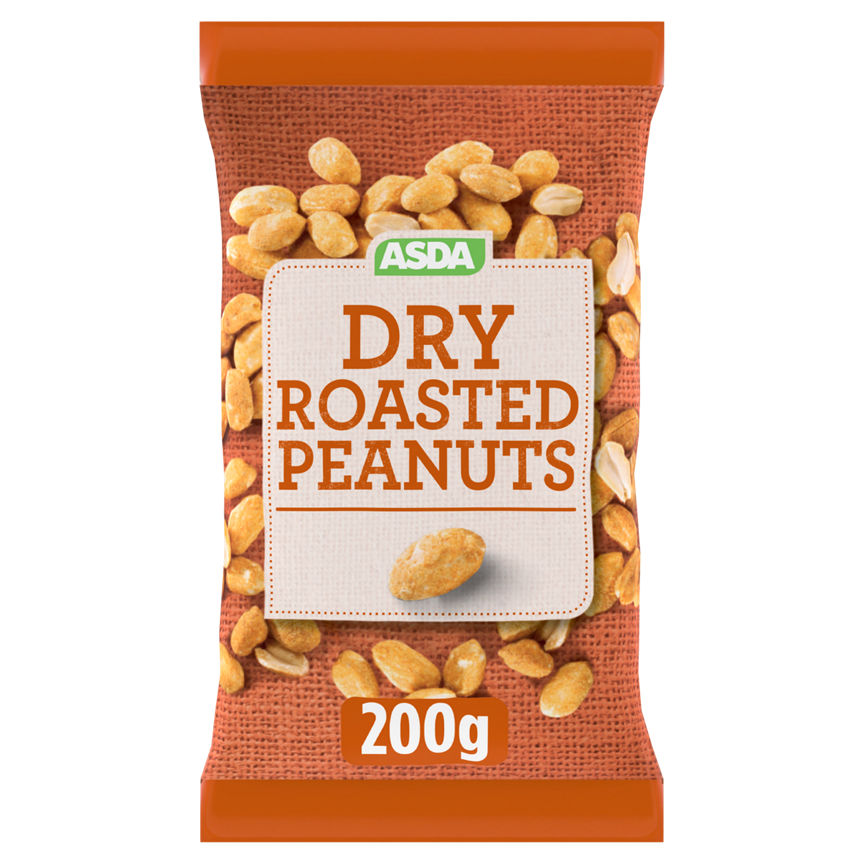 ASDA Dry Roasted Peanuts 200g GOODS ASDA   