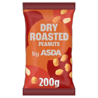 ASDA Dry Roasted Peanuts 200g