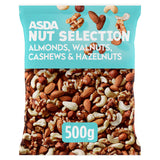 ASDA Almonds, Walnuts, Cashews & Hazelnuts Nut Selection 500g GOODS ASDA   