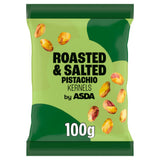 ASDA roasted salted pistachio kernels 100g (British brand)