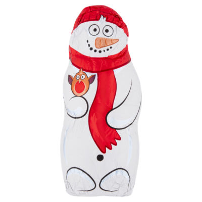 ASDA hollow white chocolate snowman 60g - British product