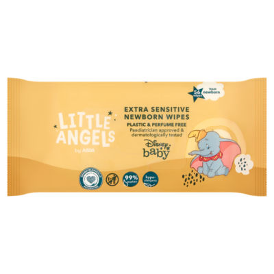 ASDA extra sensitive newborn baby wipes 56 pack - British product