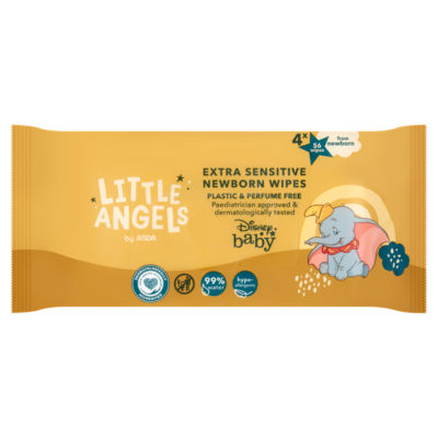 Little Angels Extra Sensitive Newborn Wipes 4 x 56 - British product