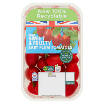 ASDA Süße & fruchtige Baby-Pflaumentomaten, 300 g
