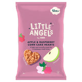 ASDA Little Angels Apple & Raspberry Corn Cake Hearts 12m+ 30g GOODS ASDA   