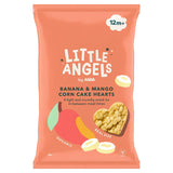 ASDA Little Angels Banana & Mango Corn Cake Hearts 12m+ 30g GOODS ASDA   