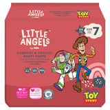 LITTLE ANGELS by ASDA Comfort & Protect Size 7 Disney 17kg+ 24 Nappy Pants GOODS ASDA   