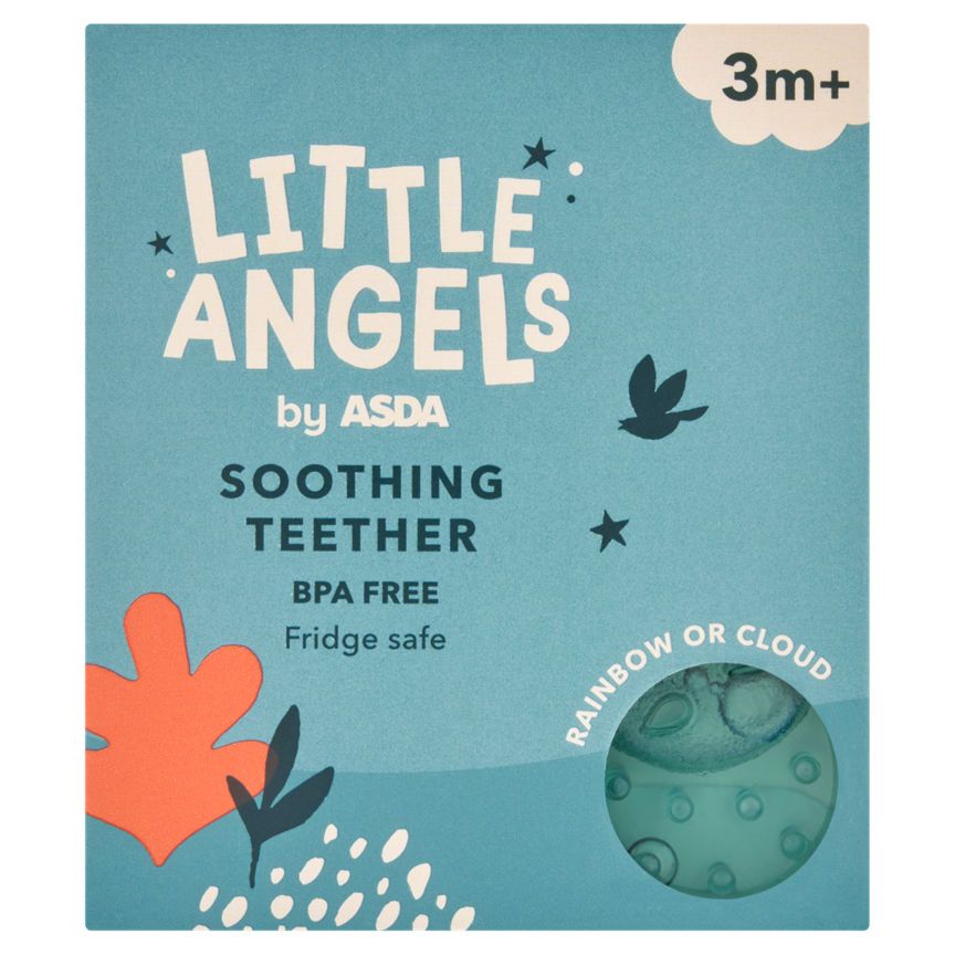 LITTLE ANGELS by ASDA Soothing Teether 3m+ GOODS ASDA   